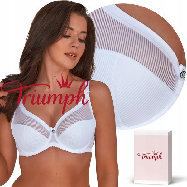 Triumph® 4-paket modrčkov 💖50 % popust ✨ Neverjeten in udoben modrček za večje velikosti, nov model za leto 2026.